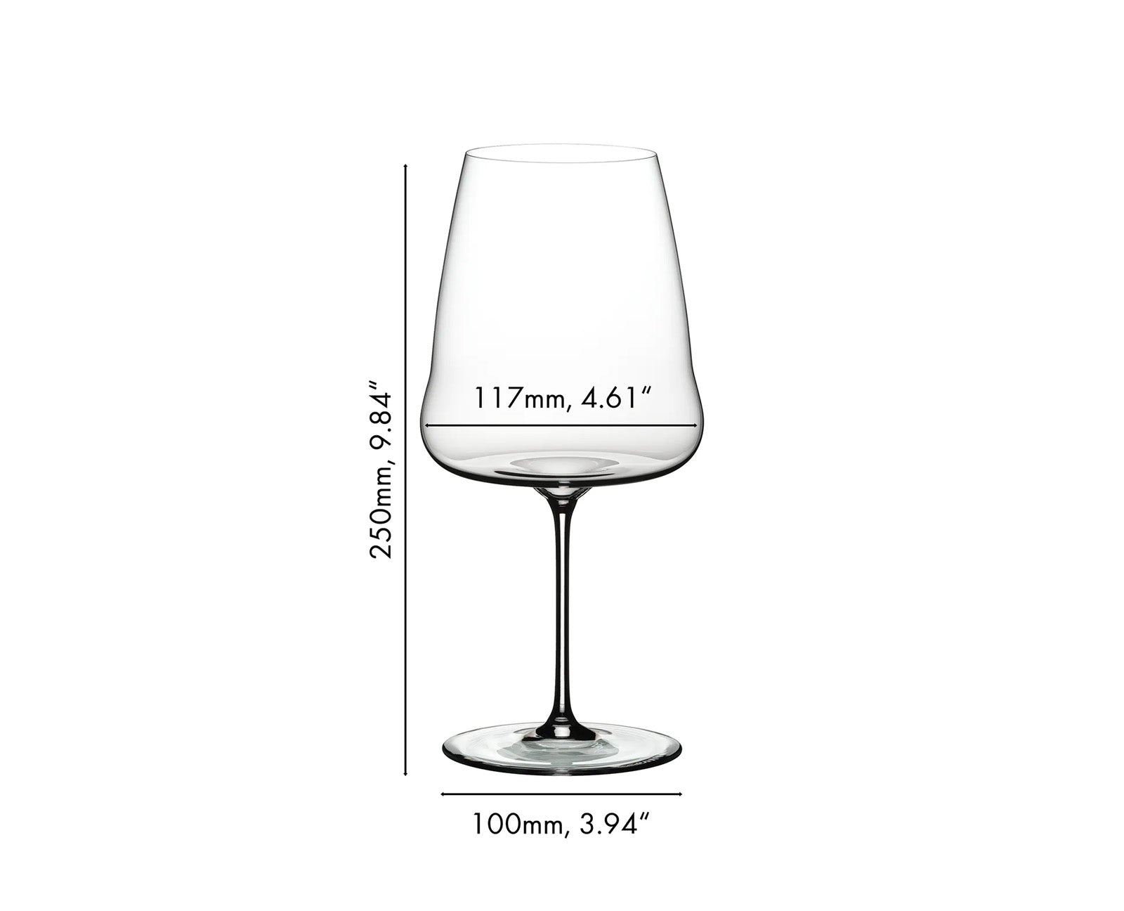 Riedel Winewings Cabernet Wine Glass, Single Glass