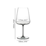 Riedel Winewings Cabernet Wine Glass, Single Glass