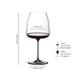 Riedel Winewings Pinot Noir/Nebbiolo Wine Glass, Single Glass