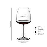 Riedel Winewings Pinot Noir/Nebbiolo Wine Glass, Single Glass
