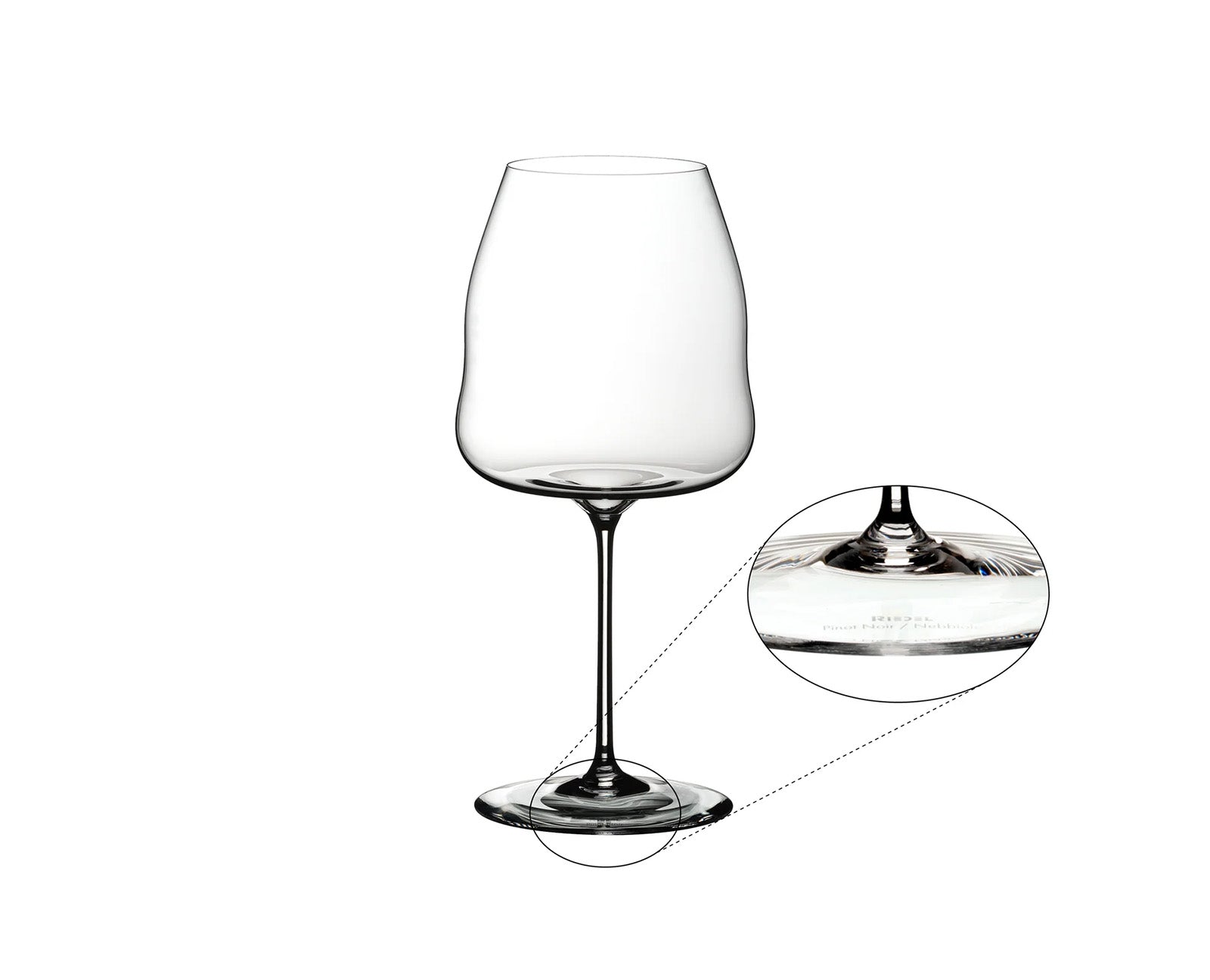 Riedel Winewings Pinot Noir/Nebbiolo Wine Glass, Single Glass