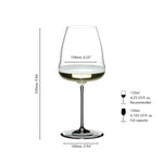 Riedel Winewings Champagne Wine Glass, Single Glass
