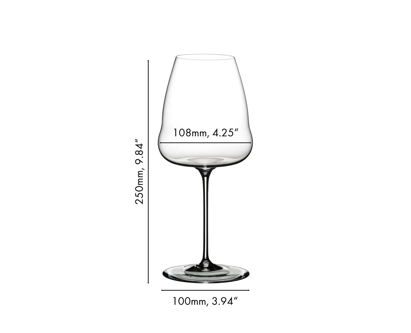 Riedel Winewings Sauvignon Blanc Wine Glass, Single Glass