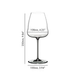Riedel Winewings Sauvignon Blanc Wine Glass, Single Glass