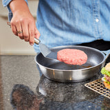 Rosle Angled Spatula, Stainless Steel