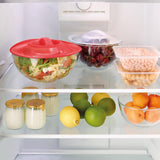 Lekue Silicone Suction Lid, Clear, 12.6-Inch