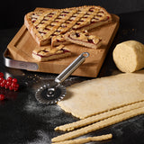 Rosle Stainless Steel Round Handle Pasta, Ravioli, And Pastry Wheel