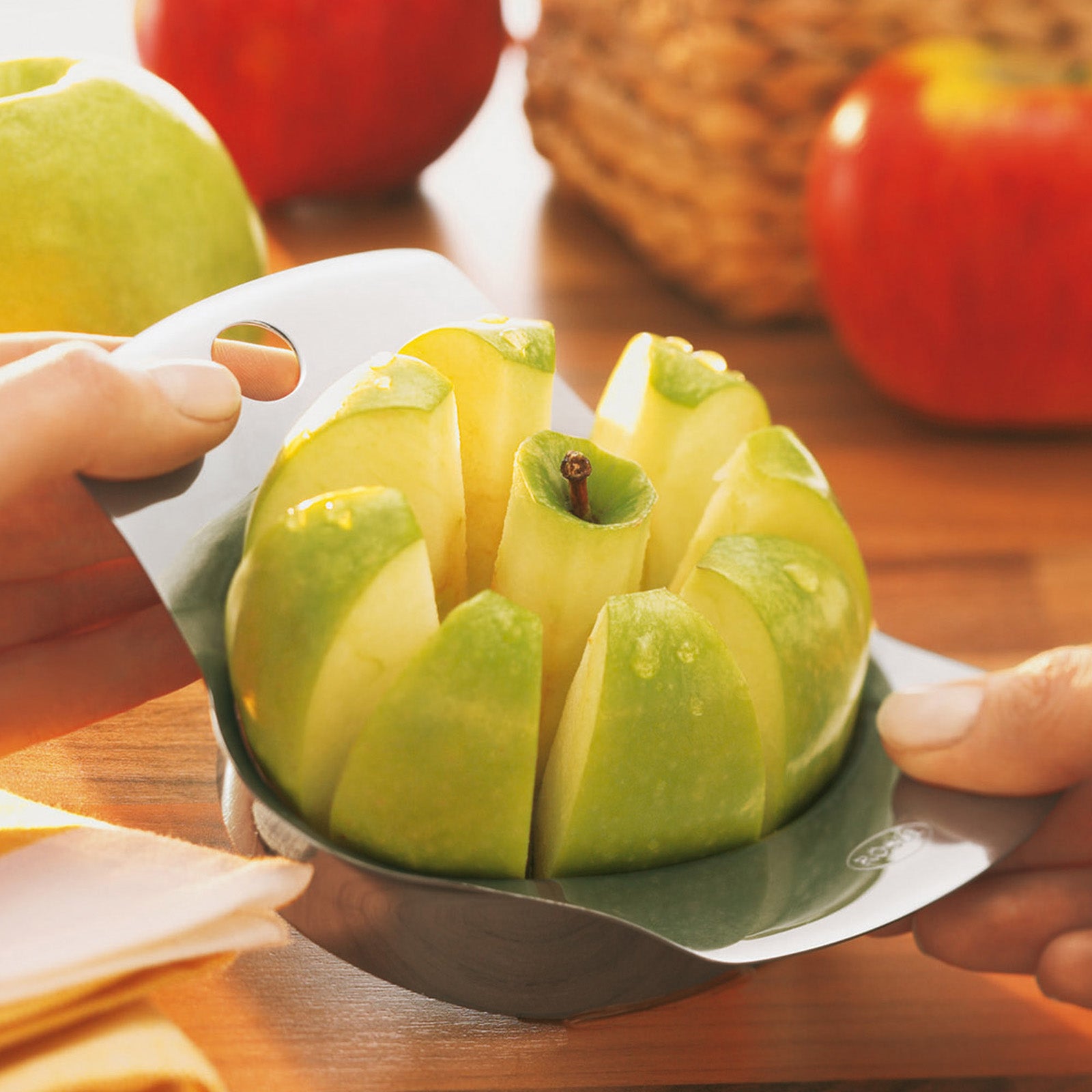 Rosle Apple and Pear Cutter Stainless Steel Corer and Slicer