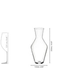 Riedel Veloce Crystal Wine Decanter, 45 ounce Capacity