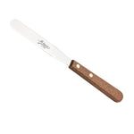 Ateco Natural Wood Small Sized Straight Icing Spatula, 4 Inch