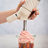 iSi Creative Whip 1/2 Pint Cream Whipper, Ivory