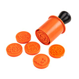 Mobi Cookie Factory Set of 6 Cookie Stamps, Halloween Edition