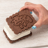 Mobi Silicone Ice Cream Sandwich Maker, Cow
