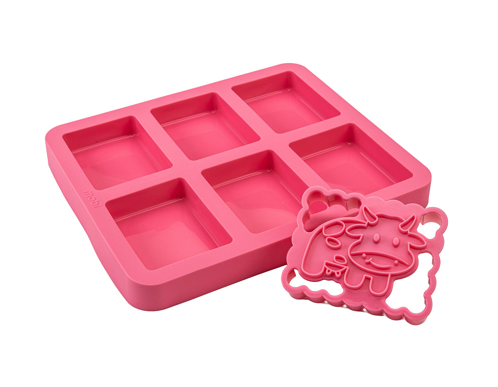 Mobi Silicone Ice Cream Sandwich Maker, Cow