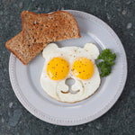 Mobi 3-Happy Egg Shapes Silicone Molds, Set of 3