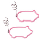 Mobi Little Piggy Silicone Pancake and Egg Molds, set of 2