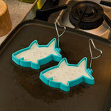 Mobi Shark Bite Silicone Pancake and Egg Molds, set of 2