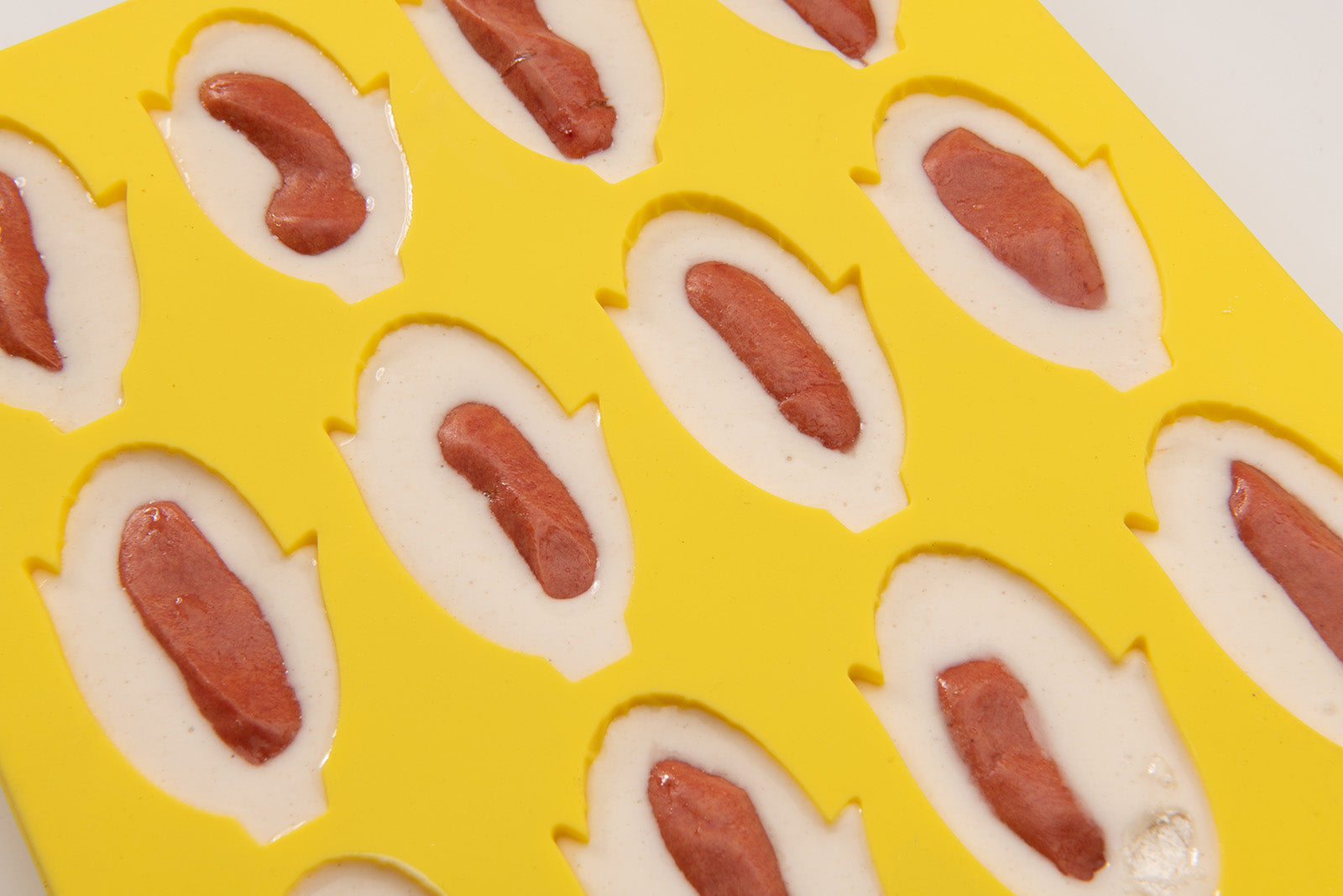 Mobi 12 Pigs in a Blanket Silicone Snack Mold, Mini Corn Dogs