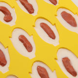 Mobi 12 Pigs in a Blanket Silicone Snack Mold, Mini Corn Dogs