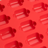 Mobi 12 Pigs in a Blanket Silicone Snack Mold, Mini Hot Dogs