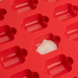 Mobi 12 Pigs in a Blanket Silicone Snack Mold, Mini Hot Dogs