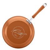 Rachael Ray Cucina Nonstick Cookware Set, 12 Piece, Orange
