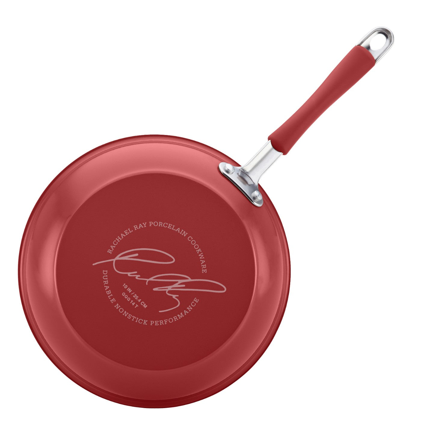 Rachael Ray Cucina Nonstick Cookware Set, 12 Piece, Red