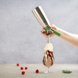 iSi Eco Series Green Whip Stainless Steel Whipper, 1 Pint