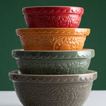 Mason Cash In The Forest Size 12, Size 18, Size 24, Size 30 Mixing Bowl Set of 4
