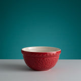 Mason Cash In The Forest Hedgehog Size 30 Mixing Bowl, Red, 1.15 Quart, Set of 2