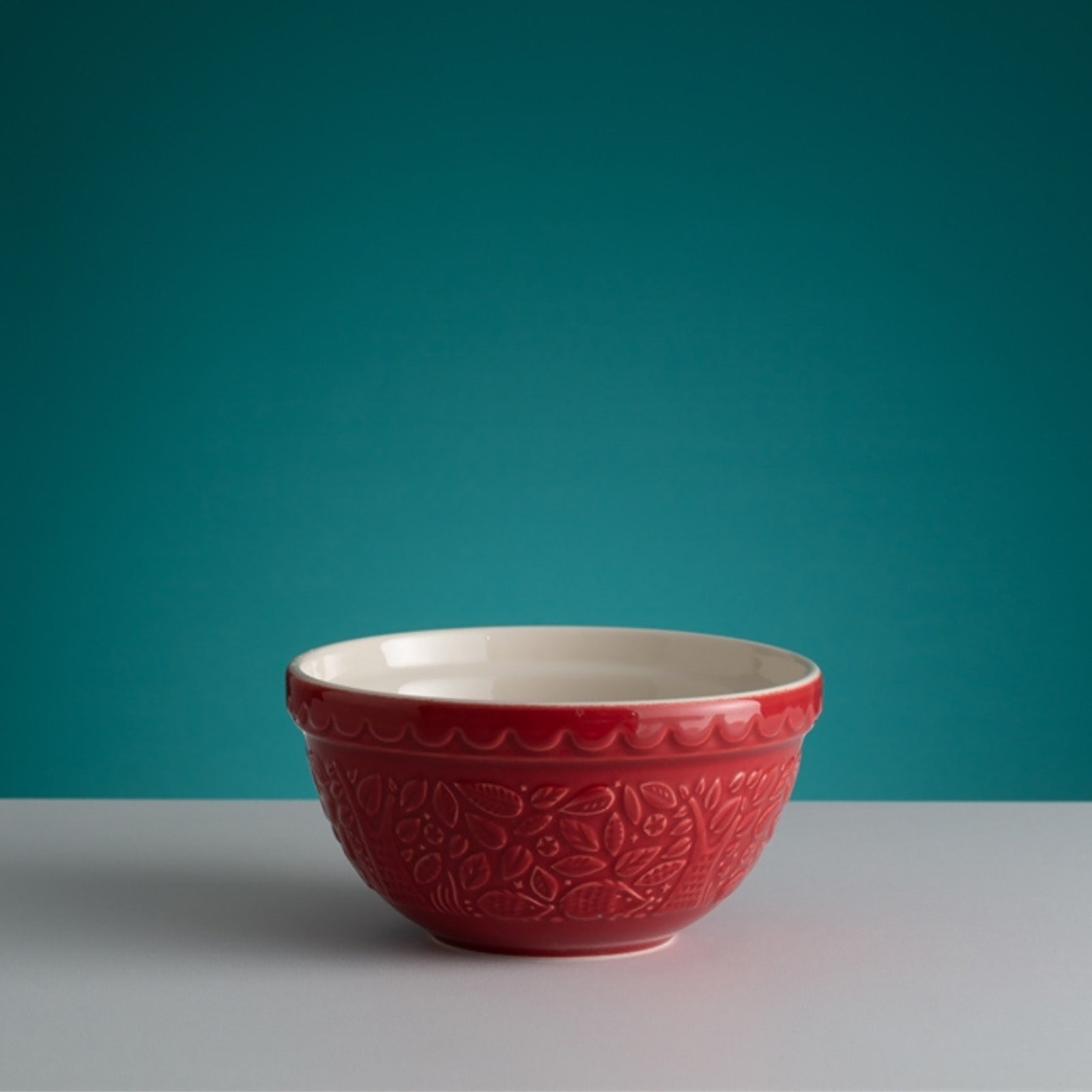 Mason Cash In The Forest Hedgehog Size 30 Mixing Bowl, Red, 1.15 Quart, Set of 2