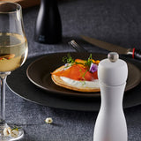 Peugeot Tahiti Duo 6 Inch Salt & Pepper Mill Set, Black and White