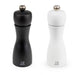 Peugeot Tahiti Duo 6 Inch Salt & Pepper Mill Set, Black and White