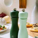 Peugeot Tahiti Duo 6 Inch Salt & Pepper Mill Set, Green Tones