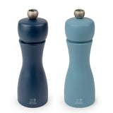 Peugeot Tahiti Duo Ziroln 6 Inch Salt & Pepper Mill Set, Blue Tones