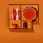 Peugeot Tahiti Duo 6 Inch Salt & Pepper Mill Set, Red Tones