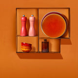 Peugeot Tahiti Duo 6 Inch Salt & Pepper Mill Set, Red Tones