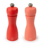Peugeot Tahiti Duo 6 Inch Salt & Pepper Mill Set, Red Tones