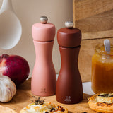 Peugeot Tahiti Duo 6 Inch Zirlon Salt & Pepper Mill Set, Brown Tones