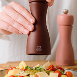 Peugeot Tahiti Duo 6 Inch Zirlon Salt & Pepper Mill Set, Brown Tones
