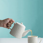 Mason Cash In the Forest Teapot, 34 fl oz Stoneware Teapot with Woodland Embossed Design