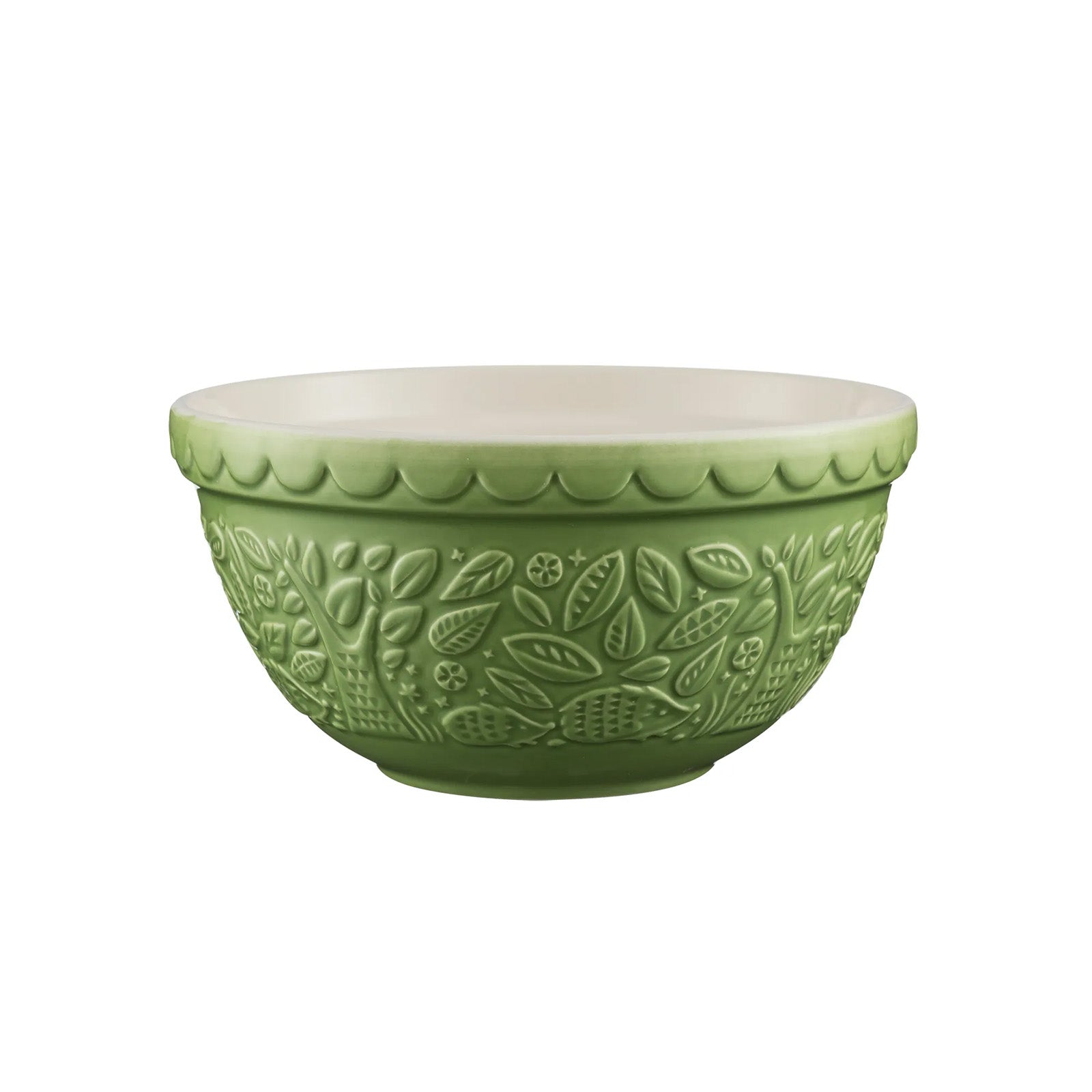 Mason Cash In The Forest Hedgehog Size 30 Mixing Bowl, Green, 1.15 Quart