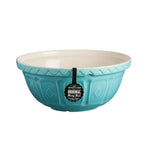Mason Cash Color Mix Turquoise Size 12 Mixing Bowl, 4.25 Quart