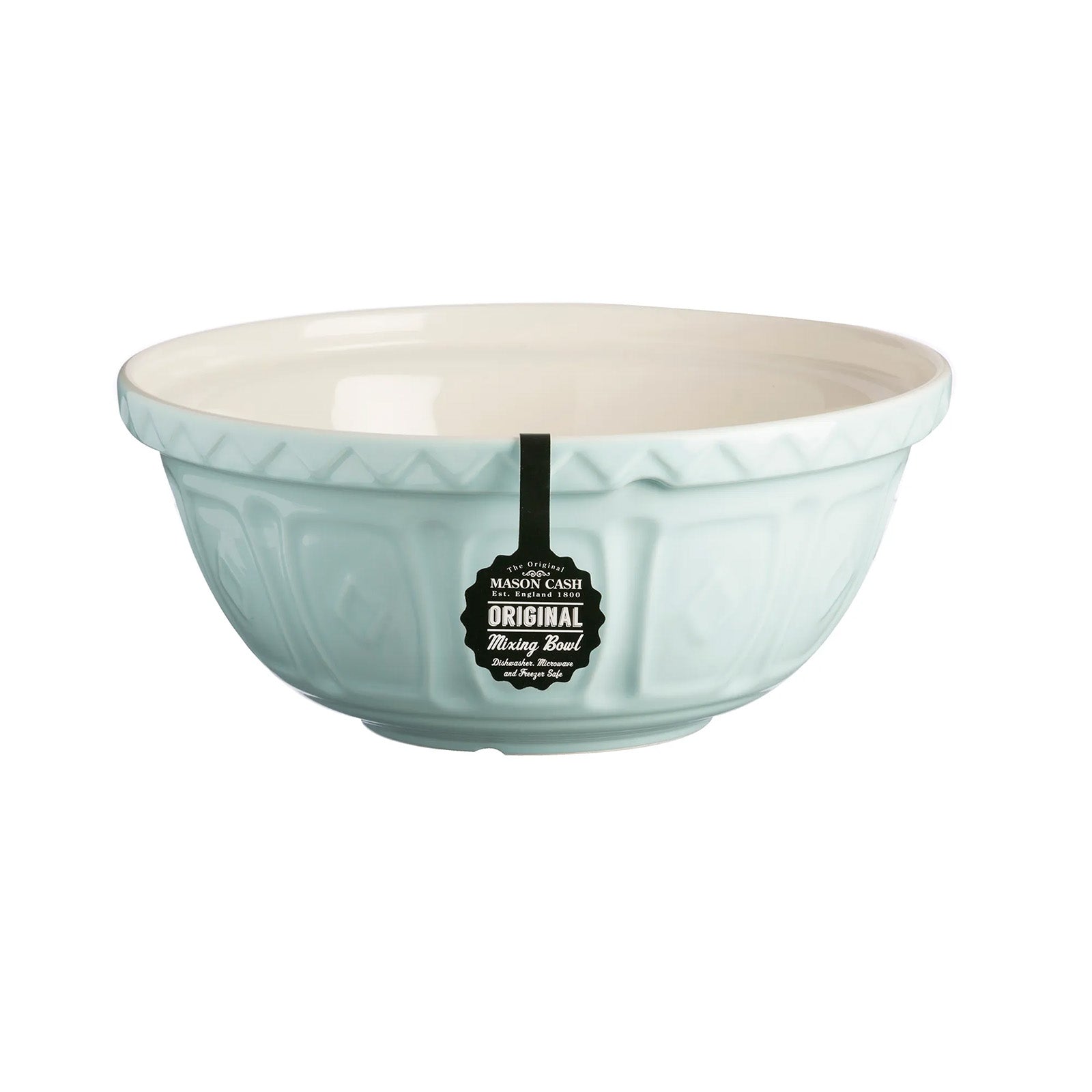 Mason Cash Color Mix Powder Blue Size 12 Mixing Bowl, 4.25 Quart