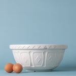 Mason Cash Color Mix Cream Size 12 Mixing Bowl, 4.25 Quart