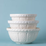 Mason Cash Color Mix Cream Size 12 Mixing Bowl, 4.25 Quart