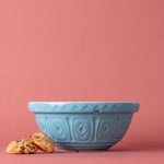 Mason Cash Color Mix Turquoise Size 18 Mixing Bowl, 2.85 Quart