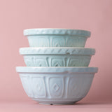 Mason Cash Color Mix Powder Blue Size 18 Mixing Bowl, 2.85 Quart