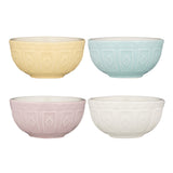 Mason Cash Color Mix Mini Prep Bowls, Pastels, Set of 4