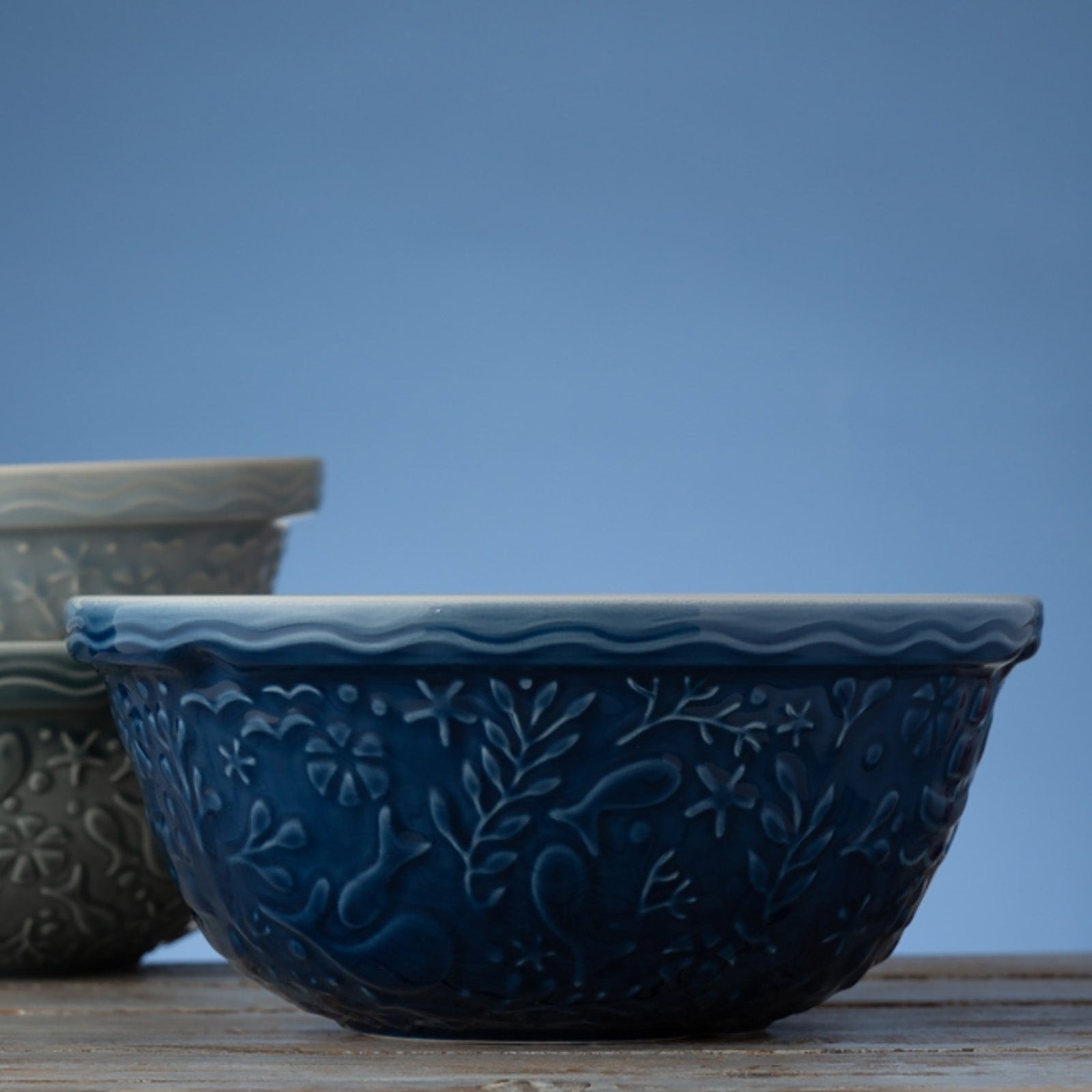 Mason Cash Nautical Collection Boat Size 12 Mixing Bowl, 4.25 Quart